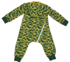 Bambinizon Baby Overall Militär grün